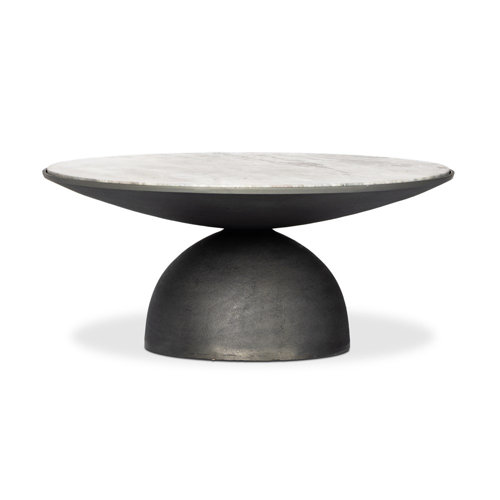 Seraphine Genuine Marble Coffee Table & Reviews Joss & Main